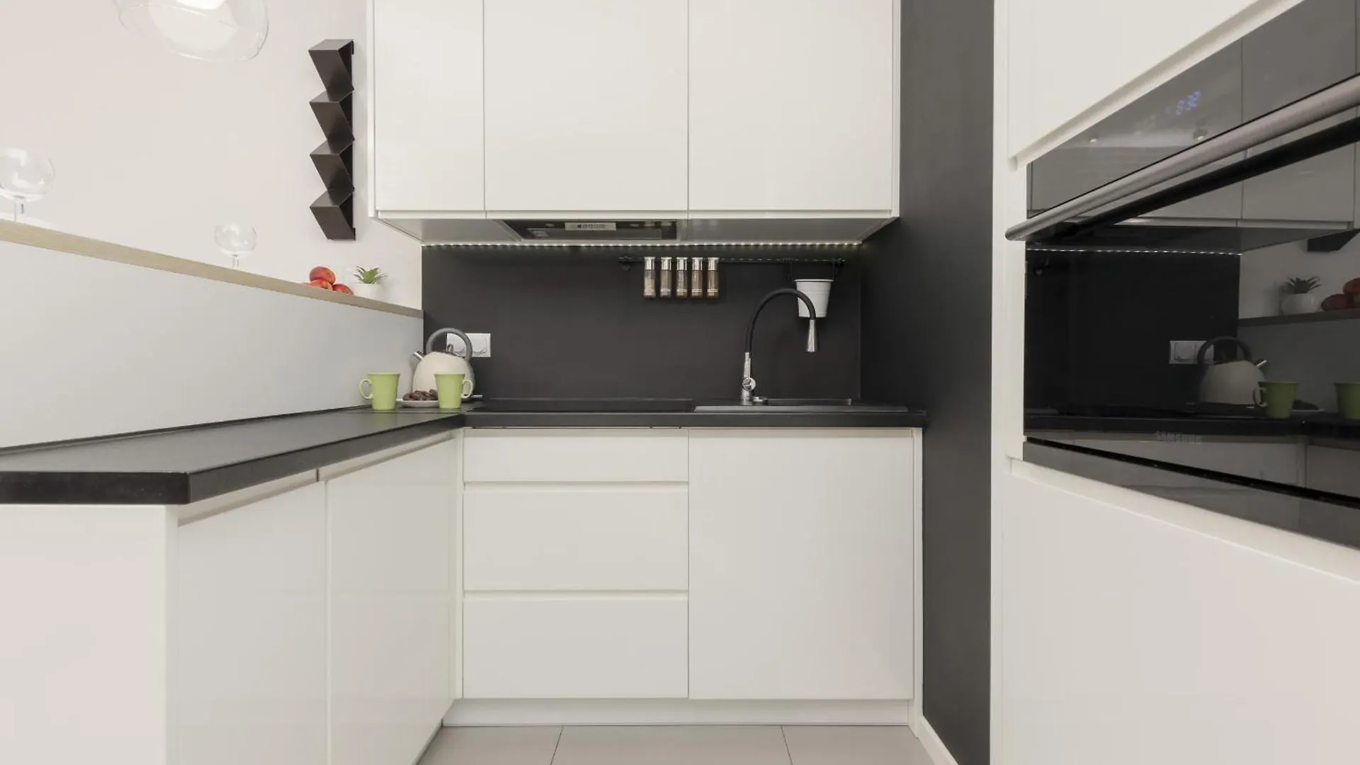 Subtle Colors Apartment In Warsaw With Furnished Balcony By Renters